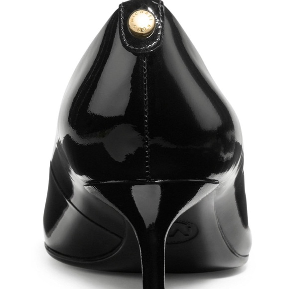 MICHAEL KOR’s  Patent-Leather Kitten-Heel Pump - Picture 4 of 6